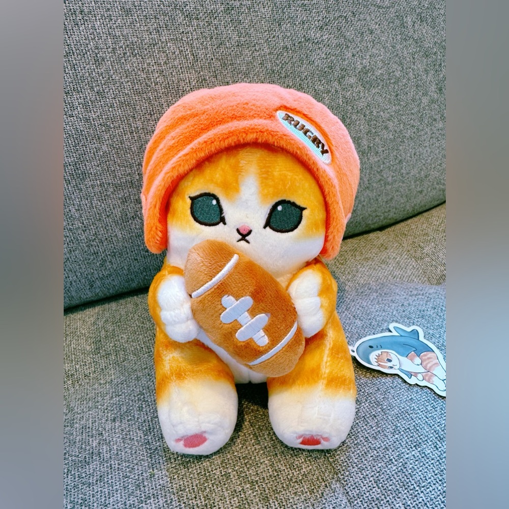 Mofusand football plushie